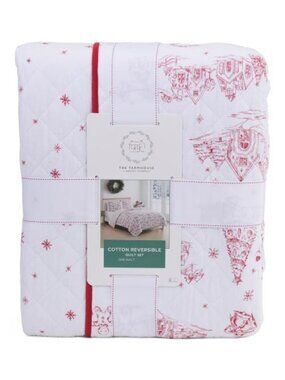 THE FARMHOUSE BY RACHEL ASHWELL Good Tidings Quilt Set